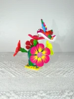 Alebrije Statie Cactus Biznaga Wooden Decor - Image 2