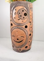 Barro Ahumado Planter Vase From Oaxaca - Image 3