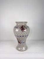 Butterfly Clay Vase Handmade in Mexico - Image 3