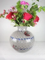 Butterfly Clay Vase from Michoacan - Image 2