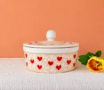 Ceramic Hearts Tortillero
