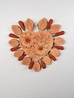 Clay Heart Handmade in Mexico - Image 3