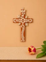 Clay Wall Cross Handmade in Mexico