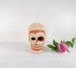 Day of the Death Clay Skull handcrafted in Michoacan - Image 2