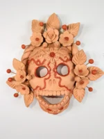 Day of the Death Wall Decor Mask - Image 3