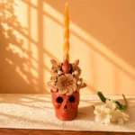 Day of the Death candleholder