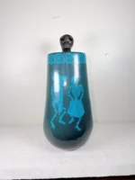 Dia de los Muertos Burnished Clay Vase - Image 4