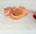 Embroidered Clay Swan Jewerly Trinket Box - Image 4