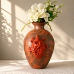 Extra Large Burnished Clay Vase from Michoacan