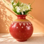 Extra Large Polished Clay Vase from Michoacan