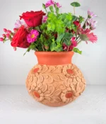 Filigrana Barro Vase Oaxaca Pottery - Image 2