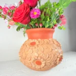 Filigrana Barro Vase Oaxaca Pottery - Image 4