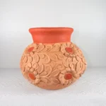 Filigrana Barro Vase Oaxaca Pottery - Image 5