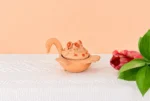 Filigrana Clay Swan Jewerly Trinket Box