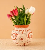 Handcrafted Clay Vase from Michoacan