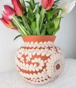 Handcrafted Clay Vase from Michoacan - Image 3
