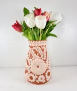 Handcrafted Filigrana Clay Vase from Michoacan - Image 2