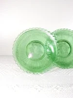 Handcrafted Glass Vintage Saucer - Image 3