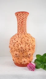 Handcrafted Oaxaca Clay Vase Large - Image 2