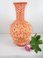 Handcrafted Oaxaca Clay Vase Large - Image 4