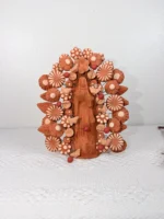 Handcrafted Virgin Mary Clay from Mexico - Image 2