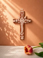 Handcrafted Wall Crucifix Made in Michoacan