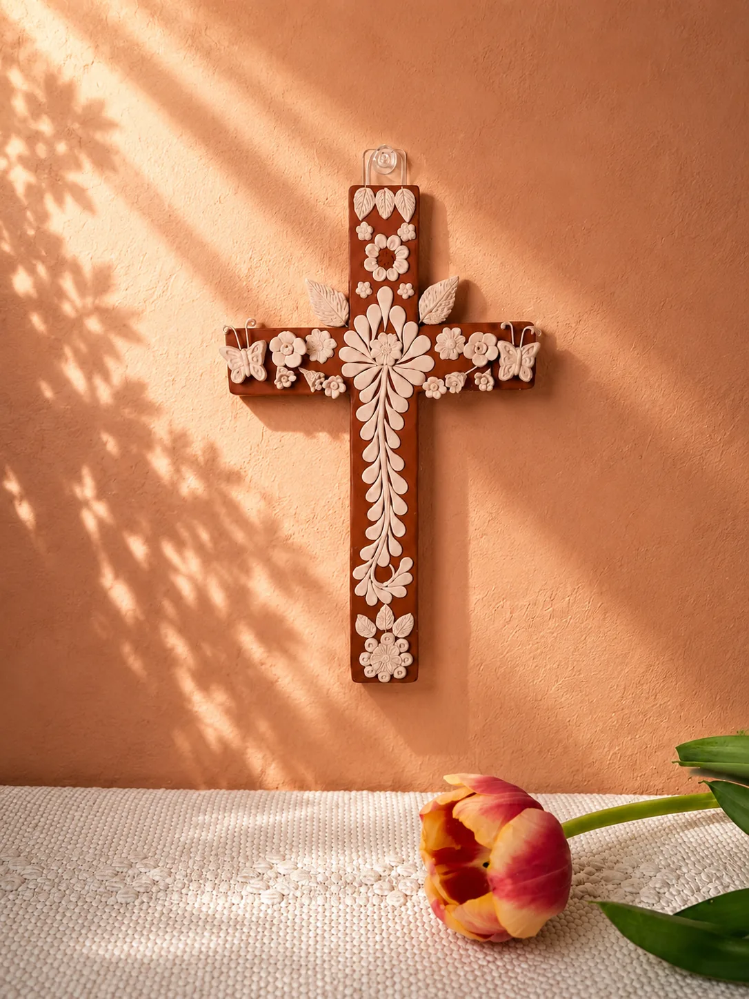 Handcrafted-Wall-Crucifix-Made-in-Michoacan-01-1.webp Handcrafted Wall Crucifix Made in Michoacan - Image 1