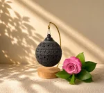 Handmade Black Clay Mexican Christmas Ornament