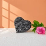 Handmade Black Clay Wall Decor