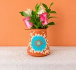 Handmade Clay Vase from Michoacan