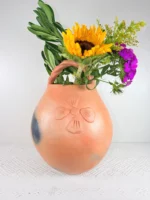 Handmade Clay Vase from Oaxaca - Image 3