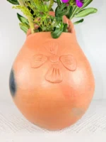 Handmade Clay Vase from Oaxaca - Image 4