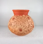Handmade Clay Vase from Oaxaca Mexico - Image 5