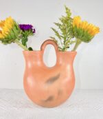Handmade Natural Clay Vase from Oaxaca - Image 2