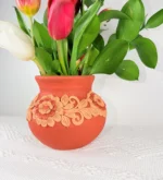 Handmade Oaxaca Clay Vase - Image 3