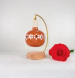 Handpainted Talavera Capula Inspired Mexican Ornament - Image 2