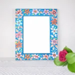 Handpainted Wooden Mirror