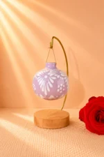 Lilac Talavera Ornament