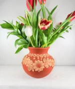 Medium Oaxaca Clay Vase - Image 2