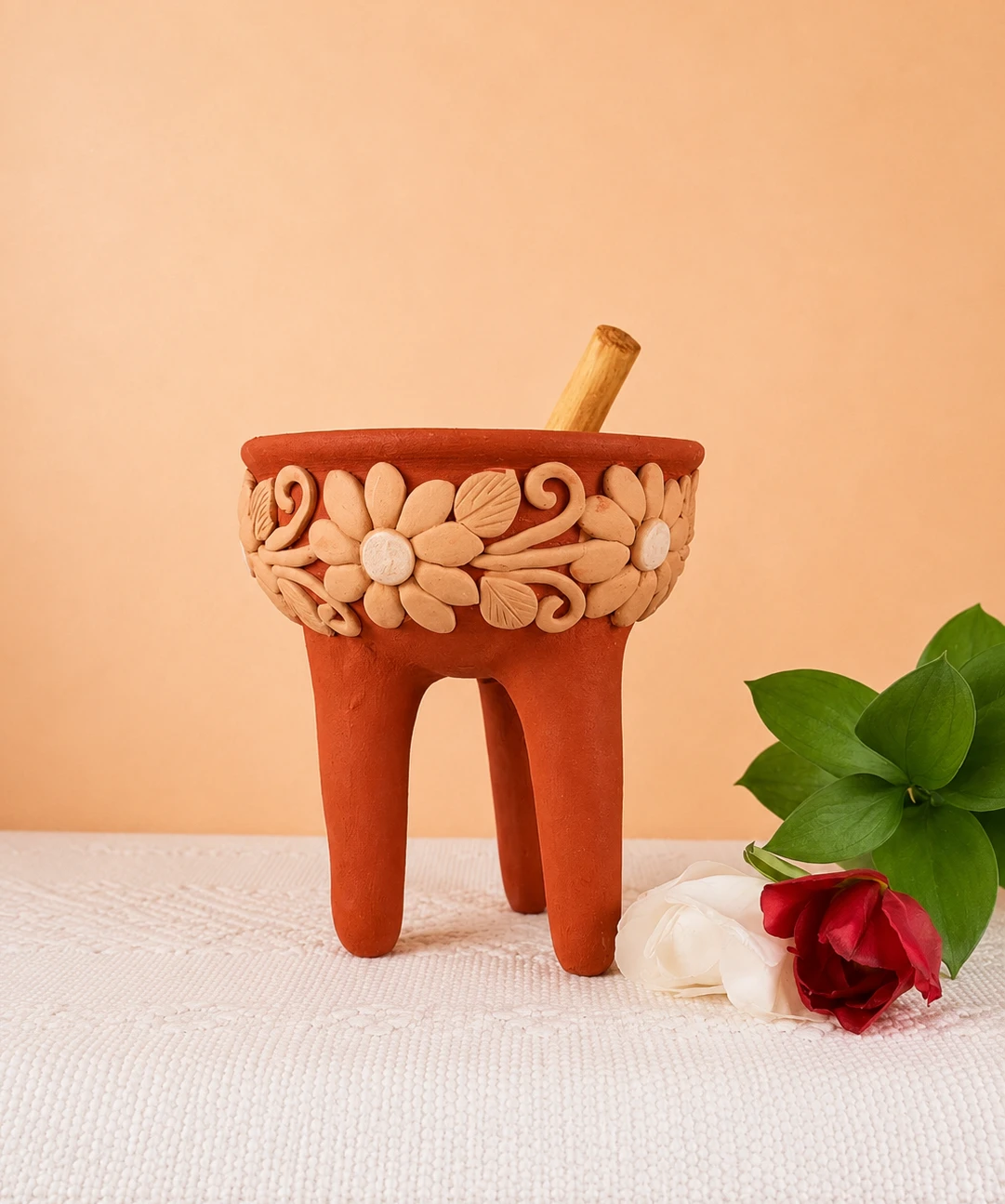 Mexican-Clay-Copalero-Handmade-in-Oaxaca-01 Mexican Clay Copalero Handmade in Oaxaca - Image 1