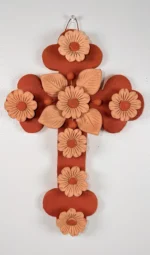 Mexican Wall Decor Clay Cross - Image 3