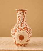Michoacan Clay Vase Handmade Pottery
