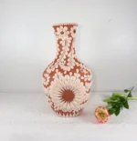 Michoacan Clay Vase Handmade Pottery - Image 2