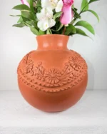 Michoacan Clay Vase from Huancito - Image 2