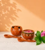 Michoacan Piggie Clay Candle