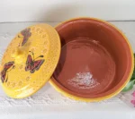 Michoacan Tortillero with Lid from Capula Mexico - Image 4