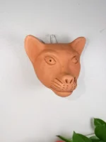Natural Clay Jaguar Mask from Oaxaca - Image 4