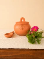 Oaxaca Clay Bowl with Spoon
