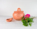 Oaxaca Clay Bowl with Spoon - Image 2