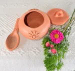 Oaxaca Clay Bowl with Spoon - Image 4